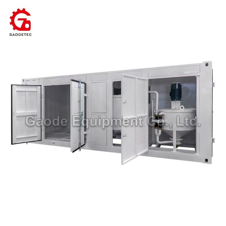 Gaodetec GMA2X300/1000 Container type High Speed Cement Grout Mixer Gaodetec GMA2X300/1000 Container type High Speed Cement Grout Mixer